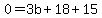 0=3b%2B18%2B15