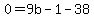 0=9b-1-38