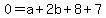 0=a%2B2b%2B8%2B7+