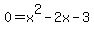 0=x%5E2-2x-3