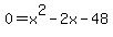 0=x%5E2-2x-48