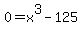 0=x%5E3-125