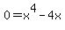 0=x%5E4-4x