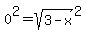 0%5E2=+sqrt%283-x%29%5E2