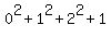 0%5E2+%2B+1%5E2+%2B+2%5E2+%2B+1
