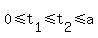 0+%3C=+t%5B1%5D+%3C=+t%5B2%5D+%3C=+a