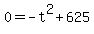 0+=+-t%5E2%2B625