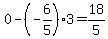 0-%28-6%2F5%293=18%2F5