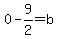 0-9%2F2+=+b