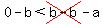 0-b%3Ccross%28b-b%29-a