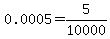 0.0005+=+5%2F10000