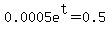 0.0005e%5Et+=+0.5