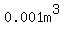 0.001m%5E3