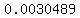 0.0030489