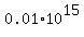 0.01%2A10%5E15
