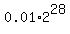 0.01%2A2%5E28