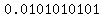 0.0101010101