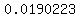 0.0190223