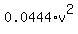 0.0444%2Av%5E2