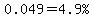 0.049=%224.9%25%22