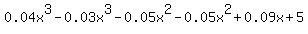 0.04x%5E3-0.03x%5E3-0.05x%5E2-0.05x%5E2%2B0.09x%2B5