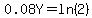 0.08Y=ln%282%29
