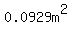 0.0929m%5E2