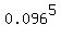 0.096%5E5