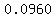 0.0960