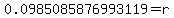 0.0985085876993119=r