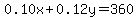 0.10x%2B0.12y=360