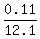 0.11%2F12.1