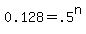 0.128+=+.5%5En