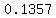 0.1357