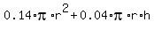 0.14%2Api%2Ar%5E2+%2B+0.04%2Api%2Ar%2Ah