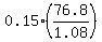 0.15%2876.8%2F1.08%29