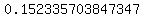 0.152335703847347