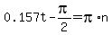 0.157t-pi%2F2=pi%2An
