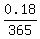 0.18%2F365