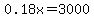 0.18x+=+3000