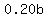 0.20b
