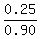 0.25%2F0.90