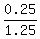 0.25%2F1.25