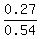 0.27%2F0.54