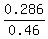 0.286%2F0.46