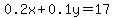 0.2x%2B0.1y=17