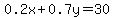 0.2x%2B0.7y=30