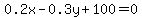 0.2x-0.3y%2B100=0