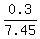 0.3%2F7.45