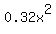 0.32x%5E2